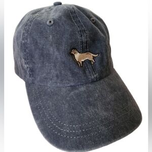 Sportsman Blue Denim Dog Embroidered Cap